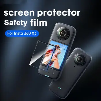 Ekrāna Aizsargs, lai Insta360 X3 PMMA Kompozītu Mīksto Filma HD Anti-scratch Ūdensizturīgs Aizsardzības Plēves Rīcības Kameru Piederumi