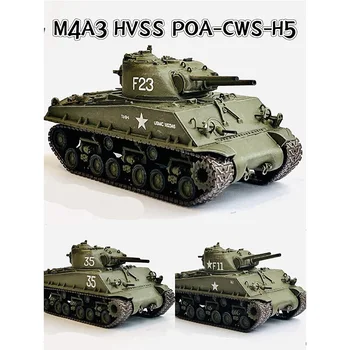 Jaunu 1/72 Pūķis M4A3 HVSS Sherman Tank POA-MM-H5 Flamethrower F23 Dienvidkoreja/Hawaii 1945/F11 ASV Karavīrs Armijas Bruņotais Transportlīdzekļa Modelis