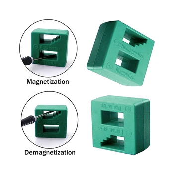Magnetizer Demagnetizer 2 in 1 Rīks Skrūvgriezi Magnētiskā Uzņemt Ierīce, Instruments, Skrūves Divējāda lietojuma Ātri Magnetizing Degaussing Mašīna