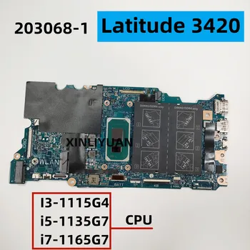 Dell Latitude 3420 Klēpjdators Mātesplatē,203068-1 Ar I3-1115G4 I5-1135G7 I7-1165G7 CPU , 100% Pārbaudīts