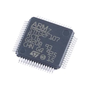 10pcs/Daudz STM32F107RCT6 LQFP-64 ROKAS Microcontrollers - MCU 32BIT Cortex 64/25 SAVIENOJUMU LĪNIJAS M3