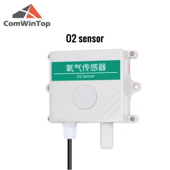 O2 sensors O2 raidītājs saprātīga skābekļa raidītājs siltumnīcefekta lauksaimniecības saimniecības skābekļa detektoru modbus RS485, 4-20 MA 0-5V