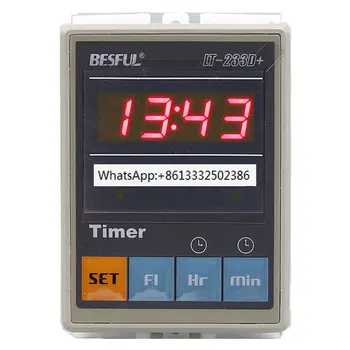 BESFUL divi laika kontroles slēdzis slēdzis LT-233D+divvirzienu laiks kontrolieris LT-233-R