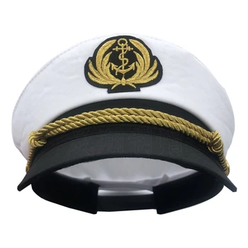 Kapteiņa Kostīms Vīriešiem Jahtu Kapteiņa Cepuri Navy Jūras Cepure Tērpu Aksesuāri