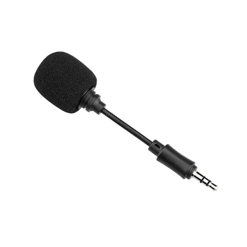 Portatīvo 3,5 mm Mini Mikrofons OSMO Kabatas Rīcības CameraIn-line Trīs Stabi Īss Mikrofons