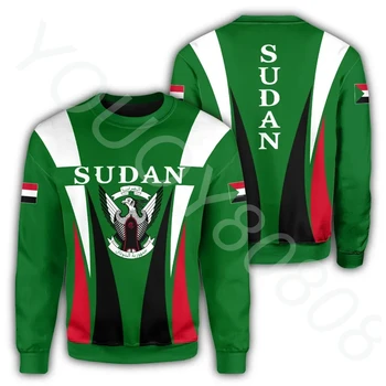 Āfrikas Zonā, Vīriešu, Sieviešu Ikdienas Street Zip pelēkā vārna Iespiests Apaļš Kakla Pavasara Rudens garām Piedurknēm Sudānas sporta Krekls Apex Stils