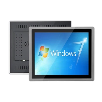 10.4 Collu Rūpniecības All-in-one PC Iegulto Planšetdators ar Capacitive Touch Ekrāns ar WiFi RS232 COM, LAI WIN10 PRO/Linux
