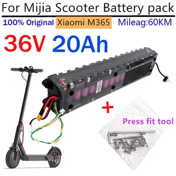 36V 20Ah 18650 litija baterija 10S3P 250W~600W , piemērots Xiaomi Mijia elektriskā motorollera m365 īpašu akumulatoru