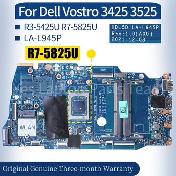 Dell Vostro 3425 3525 Klēpjdatoru Mainboard LA-L945P 0PRRG1 0R9JV9 R3-5425U R7-5825U Grāmatiņa Mātesplati
