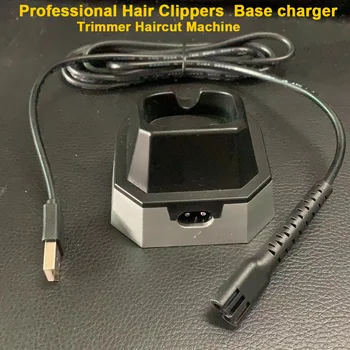 USB Kabelis Vecākais Burvju Klipu Bezvadu Tikai Bāzes lādētājs Profesionālo Matu Griešanas Bāzes lādētājs Trimmeris matu Griezumu Mašīna