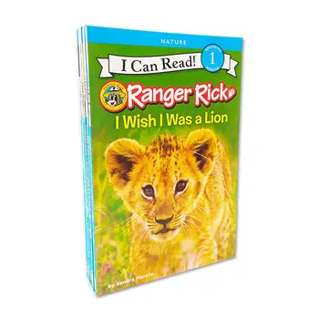 Angļu Oriģināls es Varu Izlasīt Vienā Posmā Mežzinis Riks Bērnu Šķiro Dzīvnieku Grāmatas par Zinātni 8 Apjomi