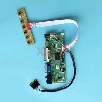Kontrolieris Kuģa LP140WH2-TLA1/E2/F1/L4/N1/S1 VGA DVI Audio DIY Komplektu HDMI-Saderīgam Klēpjdatora Displeja LVDS 40 Pin 1366*768 14