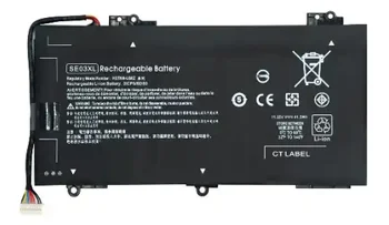 Sākotnējā Klēpjdators akumulators SE03XL HSTNN-LB7G HP Pavilion 14 TPN-Q171 notebook baterijas