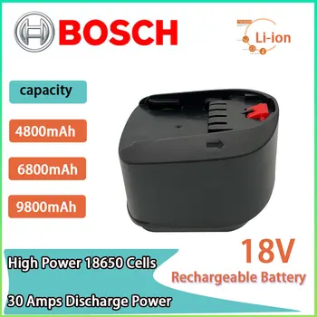Bosch 18V 9800mAh Li-ion Akumulators PBA PSB RAŽOTS Bosch PST Mājas & Dārzs Instrumenti (tikai C Tipa) AL1830CV AL1815CV AL1810CV