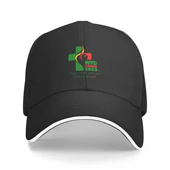 Beisbola cepure Vīriešiem, Sievietēm, RĪKU Joslā Pasaules Jauniešu Dienu Lisabonas 2023 Pūkainu Cepuri, Sauļošanās Tētis, Cepure, Saules Cepures