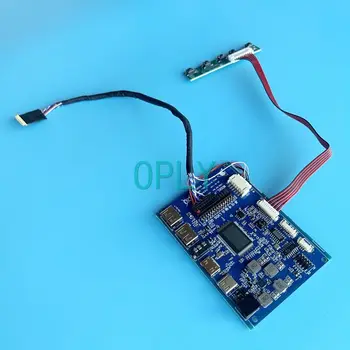 Par LP156WF4 PCB 862 Vadītāja Kontrolieris Valdes 40-Pin LVDS TIPS-C 2-USB Komplekts DIY Mini HDMI-Saderīgam 15.6