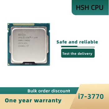 Izmanto intel Core i7 3770 3.4 GHz SR0PK Quad-Core LGA 1155 CPU Procesors