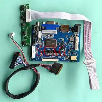 LCD Ekrānu Kontrollera Draiveri Valdes Fit M116NWR1 N116B6 N116BGE HDMI-Saderīgam LVDS 40-Pin 1366*768 DIY Komplektu 11.6
