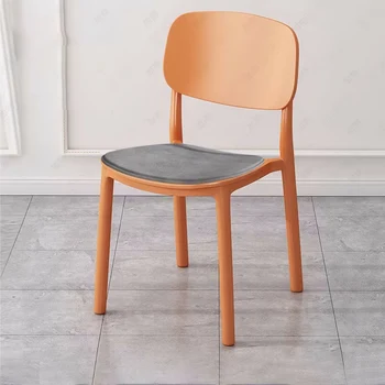 Plastmasas Ziemeļvalstu Ēdināšanas Krēslu Modern Home Luksusa Guļamistabas, Ēdamistabas Krēsls Dizainers Virtuves, Biroja Silla De Comedor Mājsaimniecības Produktu
