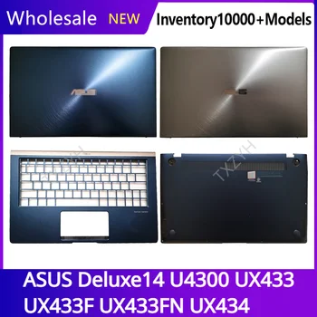 Par ASUS Deluxe14 U4300 UX433 UX433F UX433FN UX434 Klēpjdatoru LCD aizmugurējā vāciņa Priekšējo Bezel Eņģes Palmrest Apakšā Lietu A B C D Apvalks