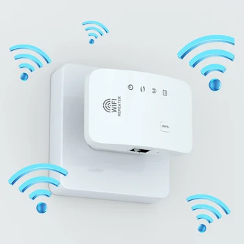WiFi Repeater 300Mbps Wifi Extender Router Wifi Signālu Pastiprinātājs Bezvadu Tīkla Wi-Fi Pastiprinātājs 2.4 GHz lielos attālumos Wi-fi Repeater