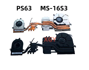 Sākotnējā MSI PS63 Radiatora Ventilators MS-16S3 100% Testēti Perfekti