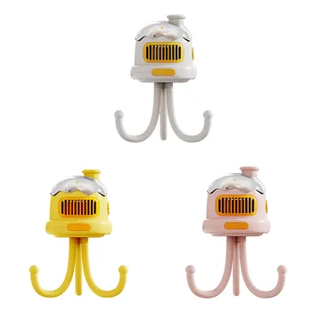 Portatīvo Ratiņus, Ventilators, USB Uzlādējams Klusums Āra Clip-On Bērniem Rokas Bladeless Ventilators