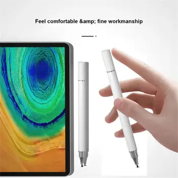 Skārienekrāna Pildspalva 2 in 1 Gumijas Uzgaļi Capacitive Stylus for Apple Huawei Xiaomi Samsung Telefoniem, Un Tabletes IOS Android Windows