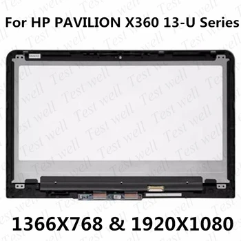 Original LCD ar touch montāža HP Pavilion X360 13-U-13-u045TU 13-u161TU 13-u102la 13-u103TU 3-u103la 13-u104la 13-u105la