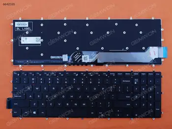 MUMS Valoda Jaunu klēpjdatoru notebook datoru tastatūras nomaiņa Dell DELL Inspiron Spēļu 15-7566 MELNS(Backlit,Win8)
