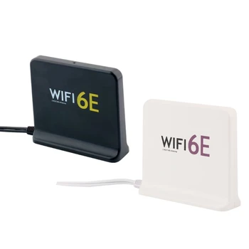 Antenu WIFI6E Kartes IPX1 Bezvadu NetworkCard Kontrolieris 4dbi Dualfrequency