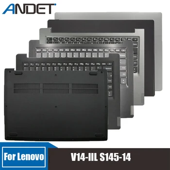 Jauns Lenovo S145-14 S145-14IWL Ekrāns Atpakaļ Apvalks, Tastatūru Touchpad Palmrest ar lielajiem burtiem, Apakšējā Vāciņa 5CB0X55756 5CB0X55726
