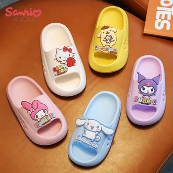Kawaii Sanrio Kuromi Sveiki Kittys Y2K Cinnamoroll Anime Mājas Anti-Slip Čības Meitenes Āra Mājas Čības Dāvanas Meitene Rotaļlietas