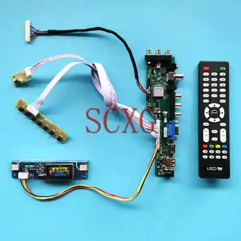 DVB Digitālais LCD Kontrolieris Valdes Fit M190A1 M190MWW3 M190MWW4 1440*900 Komplekts 19