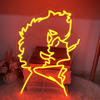 Zēns Neona Zīme, Pielāgotu Mājas Dekors LED Gaismas Sienas Mākslas Karājas Dekori Spēle Istabā, Guļamistabā, Nakts Apgaismojums, Bērniem, Pusaudžiem Zīme