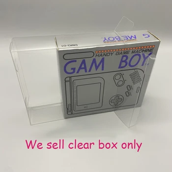 Protecive rūtiņu Gameboy GB DMG-01 spēļu konsole video spēli sistēmas uzglabāšanas kaste savākt displeja lodziņš
