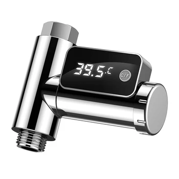 LED Ekrāna, Ūdens Krāns, Showerhead Temperatūras Rādītājs 5℃-85℃ Vannas Termometrs Ūdens Temperatūras Mērītājs Monitors