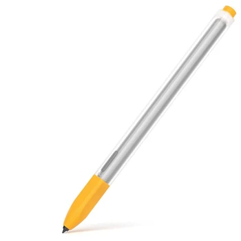 Galaxy Tab S7/S8 Stylus Pildspalvas Vāciņš Irbuli Piedurknēm Neslīdoša Anti - Aizsardzības Gadījumā, Dzeltena