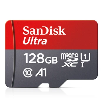 SanDisk Ultra A1 Micro SD Atmiņas Karte 128GB atmiņas Kartes Microsd Class 10 128gb Flash TF Kartes Mobilo/Tablete/Kameru