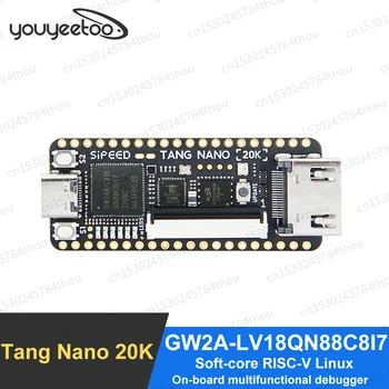 Sipeed Tang Nano 20K FPGA Attīstības padomes RISCV Linux Retro Spēles Spēlētājs GA2AR-LV18 HDMI Savienotāju,MIPI DPI standarta jo Savienotājs