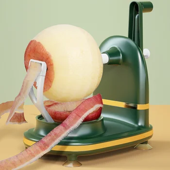 Apple Peeler Puses Izliekts Nerūsējošā Augļu Peeler Griešanas Mašīna Apple Augļu Mašīna, Mizoti Komplekts Radošās Virtuves Rīku, Kuteri