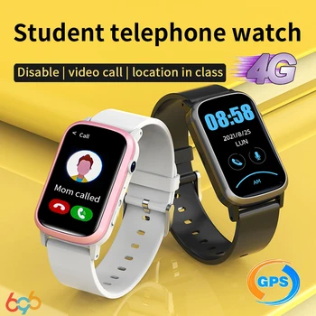 4G Bērniem Video Zvanu Tracker Smart Skatīties Ūdensizturīgs Reālā Laika GPS Atrašanās vieta Kameras Beidou LBS SOS WIFI Bērniem SIM Kartes Smartwatch
