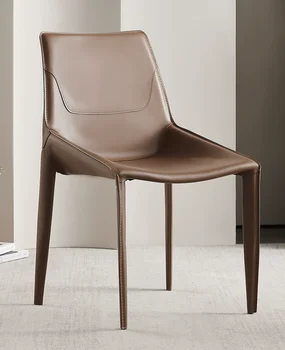 Itālijas Sedlu krēsls mūsdienu luksusa ēdamistabas krēsls vienkāršām sadzīves krēsls, kafijas veikals priekšsēdētājs, dizainers izkārnījumos