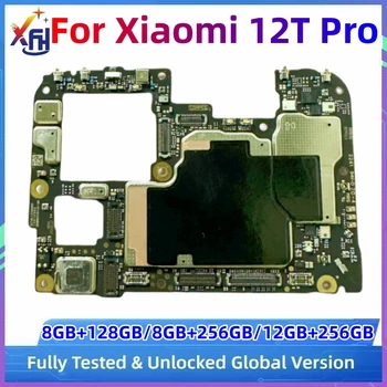 128GB 256 GB Mātesplati Par Xiaomi 12T Pro 5G 22081212UG 22081212G Mainboard Globālo Versiju Atslēgt Loģika Valde
