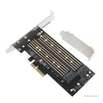 PCIe PCI-E Slots M-Taustiņu PCIe .2 SSD atmiņas Kartes Adapteris DATORU Piederumu DropShipping