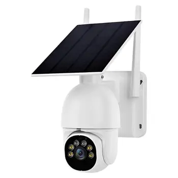 Āra Saules Drošības Kameru Ar Saules Pannel 4G Atbalsts Home Security Aizsardzības WiFi, Baterija, Saules Paneļu Jauda divvirzienu Audio