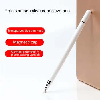 Capacitive Pildspalvu Mīksta Silikona Nib Vadītāj Planšetdatora Pildspalvu Gluda Rakstīšanas Precīzu Stylus Datora Touch Pen Tālruņa Ekrāns Pildspalva