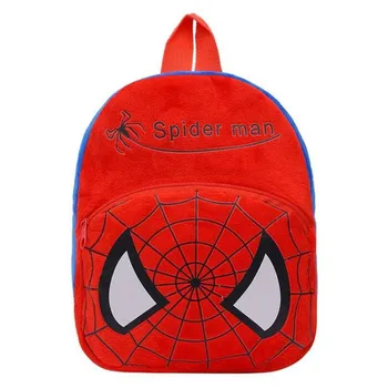 Disney Brīnums Zirnekļcilvēka Plīša Bērnu Mugursoma Kawaii Captain America Dzelzs Vīrs Skolas Soma 1-5 Gadiem