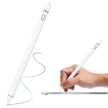 Universālā Capacitive Stlus Touch Screen Smart Pen Pildspalva IOS/Android Sistēma Apple iPad Smart Tālrunis Pen Irbuli Zīmuļa Pieskārienu Pildspalva