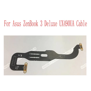 Par Asus ZenBook 3 Deluxe UX490 UX490UA UX490UAR Panelis FPC2 T64275W3 1708 Savienotājs Video Kabeli LCD LED DISPLEJA KABELIS kameras